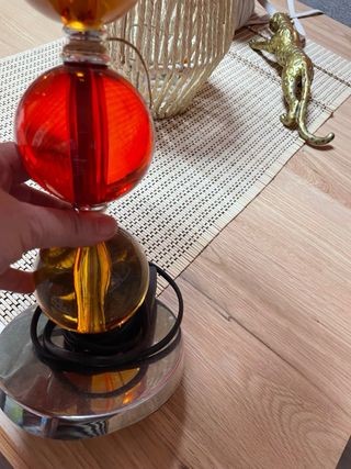 Lámpara de mesa cristal