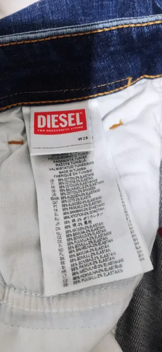 Vaqueros Diesel Industry Azules Unisex