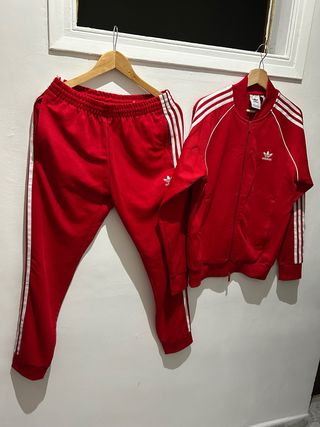 Conjunto Adidas Rojo