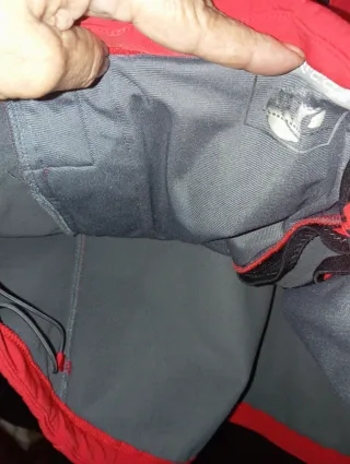 Chaqueta cortavientos naranja Tribord