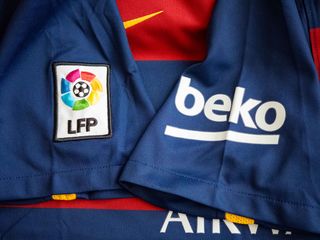 ORIGINAL F.C. BARCELONA 2015-16 CAMISETA FUTBOL L