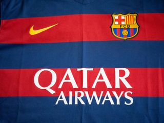ORIGINAL F.C. BARCELONA 2015-16 CAMISETA FUTBOL L