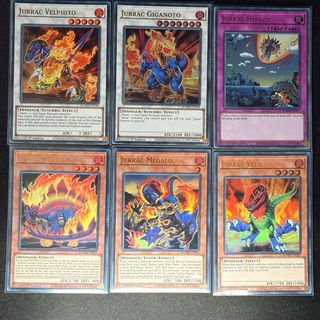 Yu Gi Oh! 8 Carte Jurrac.
