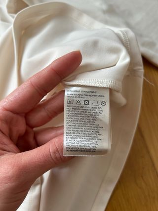 Camiseta Manga Larga Mujer H&M Talla M | nueva