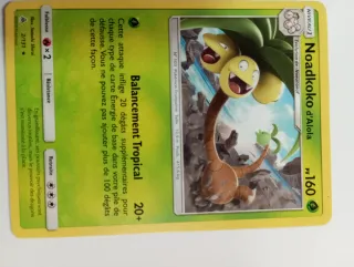 Carta Pokémon Noadkoko d'Alola 160P CARTA ORIGINAL