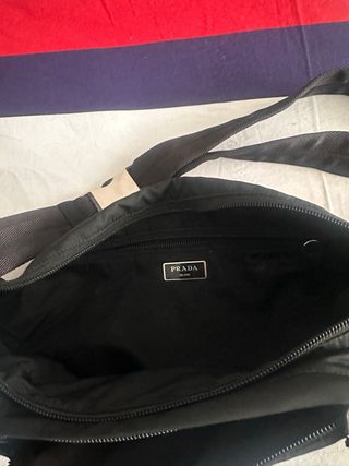 Riñonera Prada Negra Original