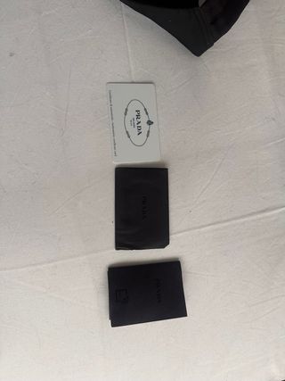 Riñonera Prada Negra Original