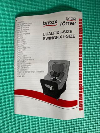 Silla coche Britax Romer Dualfix i-Size
