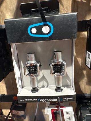 Crank Brothers Eggbeater 1 Pedales Plata/Negro
