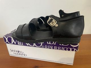 Sandalias Nazareno Roberto Garrudo Negras