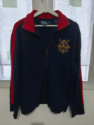 Chaqueta Polo Ralph Lauren Azul y Roja Talla M