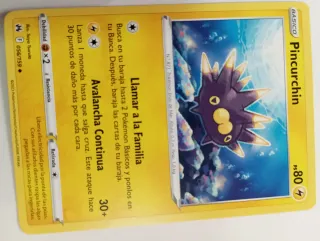 Carta ORIGINAL Pokémon Pincurchin Básico 871/159