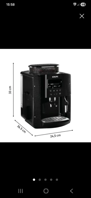 Cafetera KRUPS Automática