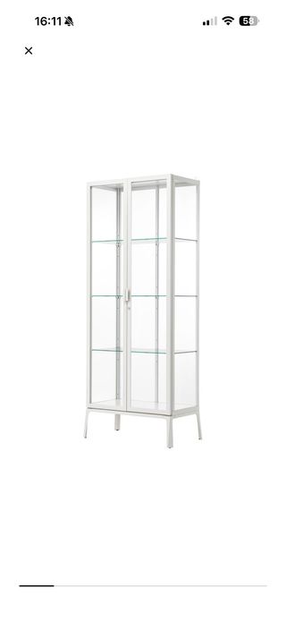 Vitrina Ikea Cristal Blanca
