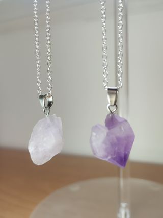 Colgantes Piedra Natural  Amatista
