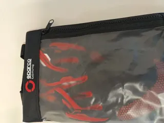 Guantes Sparco HyperGrip+ T10 Negro/Rojo