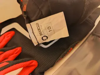 Guantes Sparco HyperGrip+ T10 Negro/Rojo