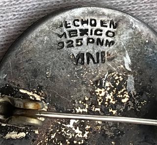 Pin Plata Ley México Azteca + Regalo