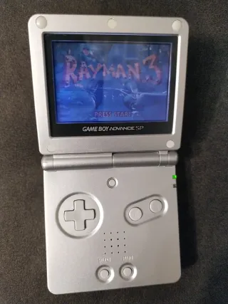 Nintendo Game Boy Advance SP Plata