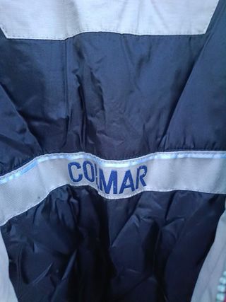 Giubbotto sci Colmar vintage rosa con cappuccio taglia 46