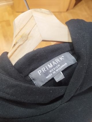 Sudadera con capucha y bloques de color