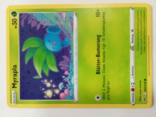 Carta original Pokémon Myrapla 001/159