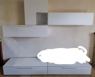 Mueble modular blanco