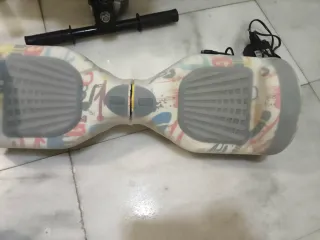 Hoverboard con asiento kart, funda y cargador