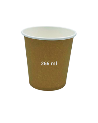 Vasos de café, vasos cartón 266 ml