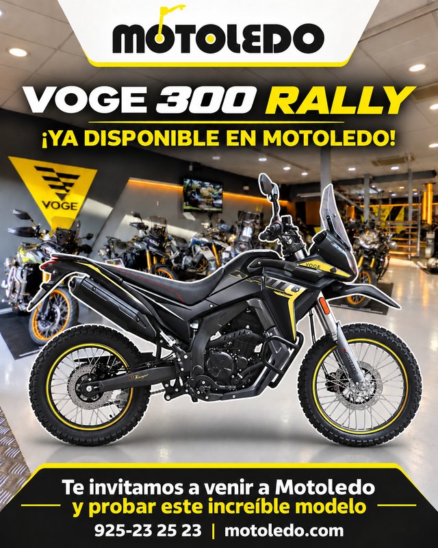 Voge 300 Rally "Negro" Entrega Inmediata !!!