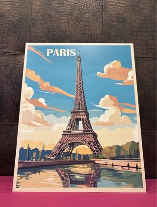 Cuadro Decorativo Torre Eiffel París