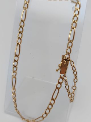 J-0800 Pulsera Figaro Oro 18K