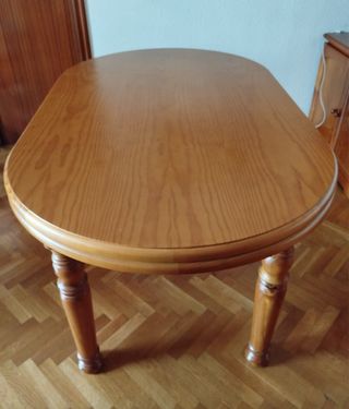 Mesa comedor madera maciza