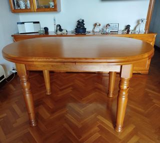 Mesa comedor madera maciza