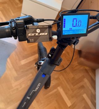 Bicicleta Eléctrica Moma Urbana Plegable 48V