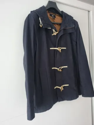 Parka H&M Azul Talla L/52