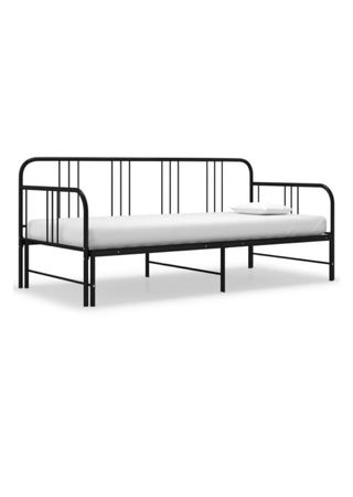 Sofá Cama Metálico Negro Ikea