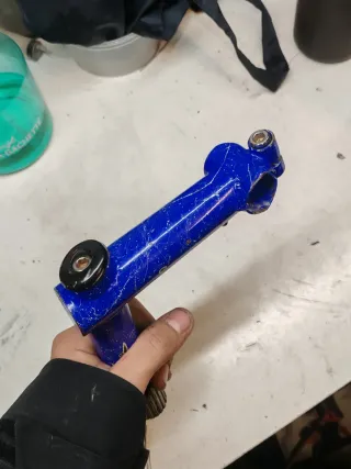 Potencia MTB Vintage OLMO 1-1/8 Azul