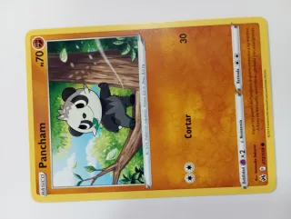 Carta Pokémon Pancham Básico 70 PS CARTA ORIGINAL