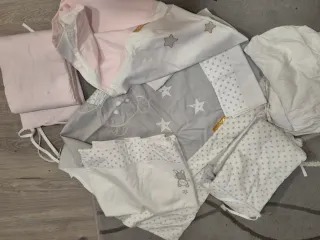Mini cuna Doco + 2 fundas nordico + 4 bajeras