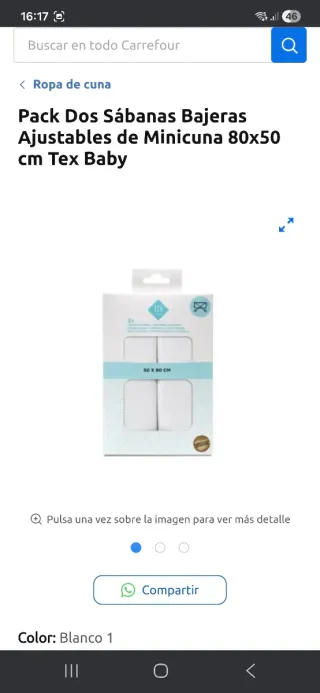 Mini cuna Doco + 2 fundas nordico + 4 bajeras