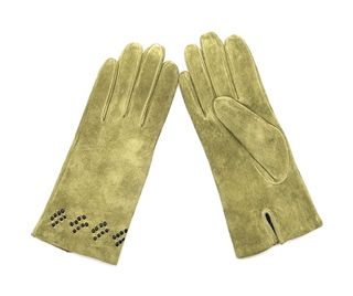 Guantes Piel Mujer Talla 7- 7,5 y 8 Verde