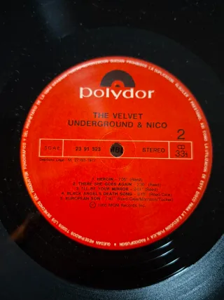 The Velvet Underground & Nico - Andy Warhol Vinilo