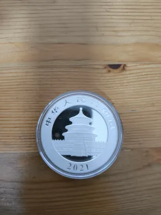 Panda Plata Bullion 10 Yuan