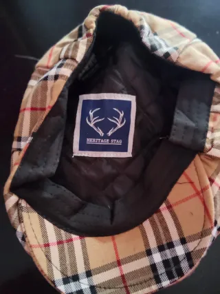 Boina Gorra Plana Escocia Heritage Star