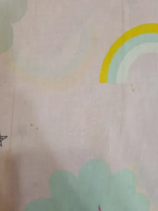 Funda Nórdica Unicornios y Arcoíris 135