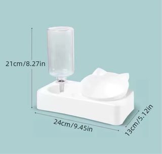 Cuenco comedero agua automática bol inclinable