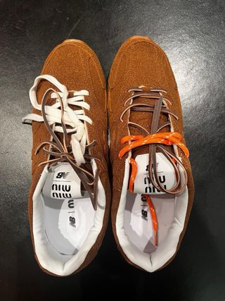 Zapatillas New Balance Mujer Marrones