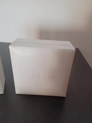 Set n.2 Scatole Pandora bianche cm.9 x 9 x h. 4