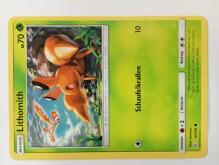 Carta Pokémon Lithomith 10/236 CARTA ORIGINAL